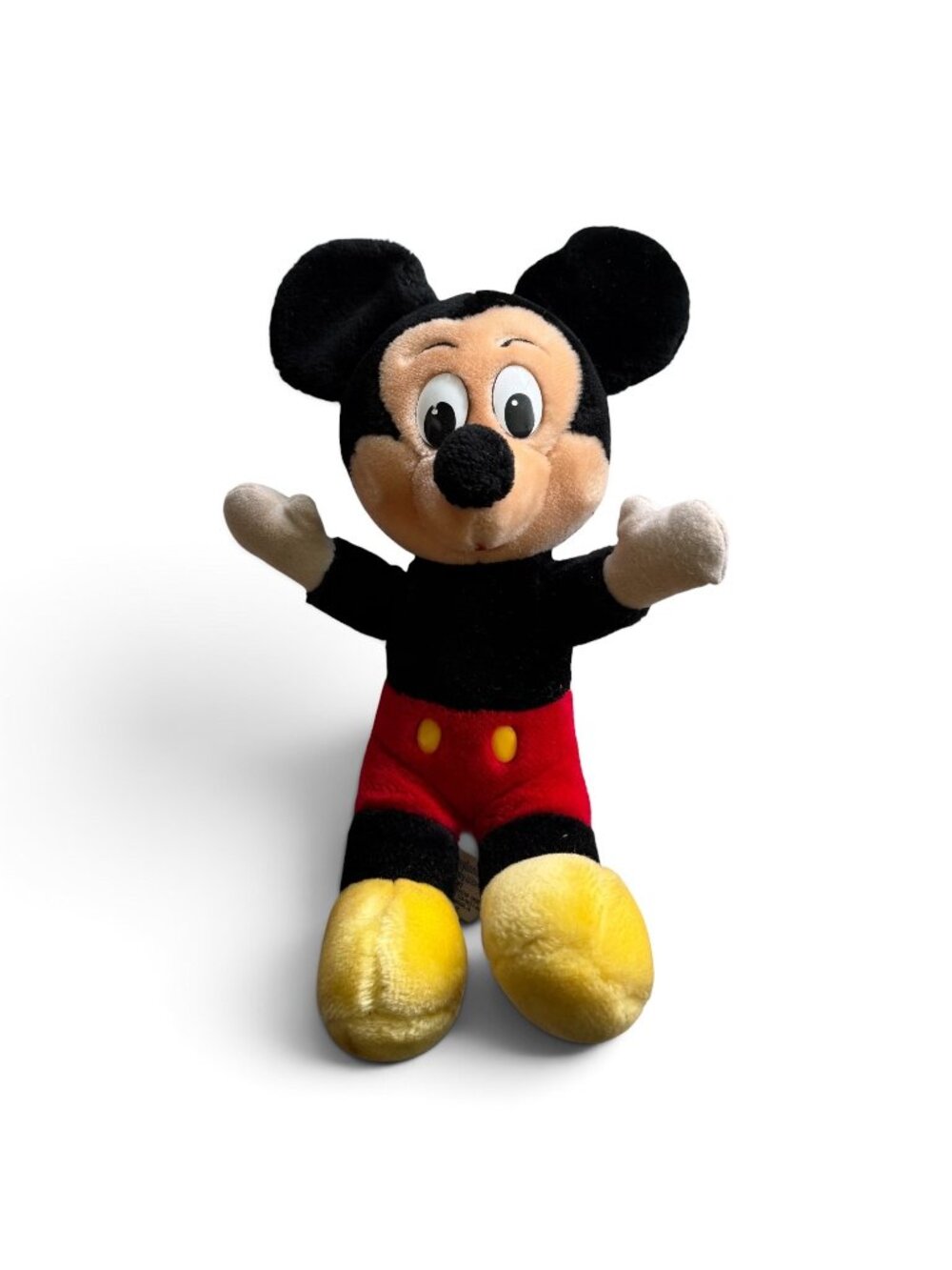 Vintage Disney Mickey Mouse Plush Disneyland Walt Disney World Korea